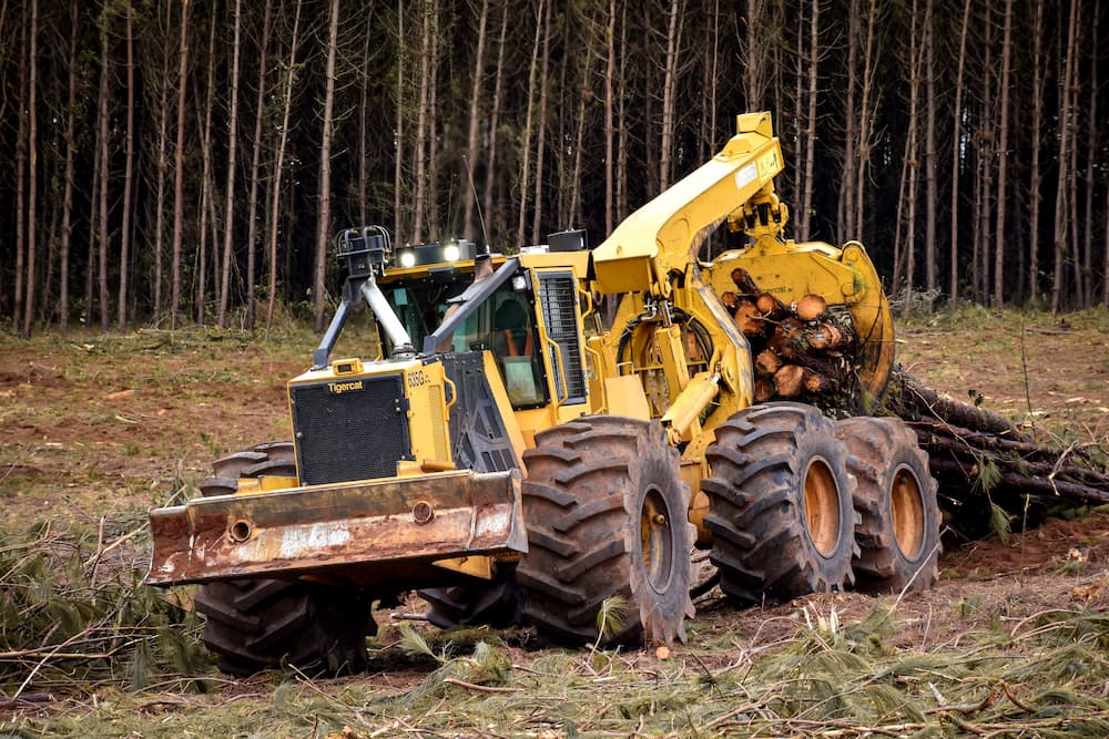 Forestry equipment: Skidder